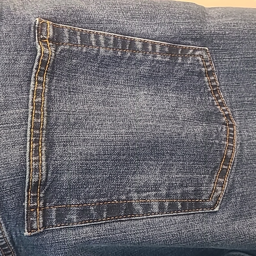 Cremieux Mens Jeans 40/30 Relaxed Fit Dark‎ Denim Pants Cotton Blend - Picture 5 of 12